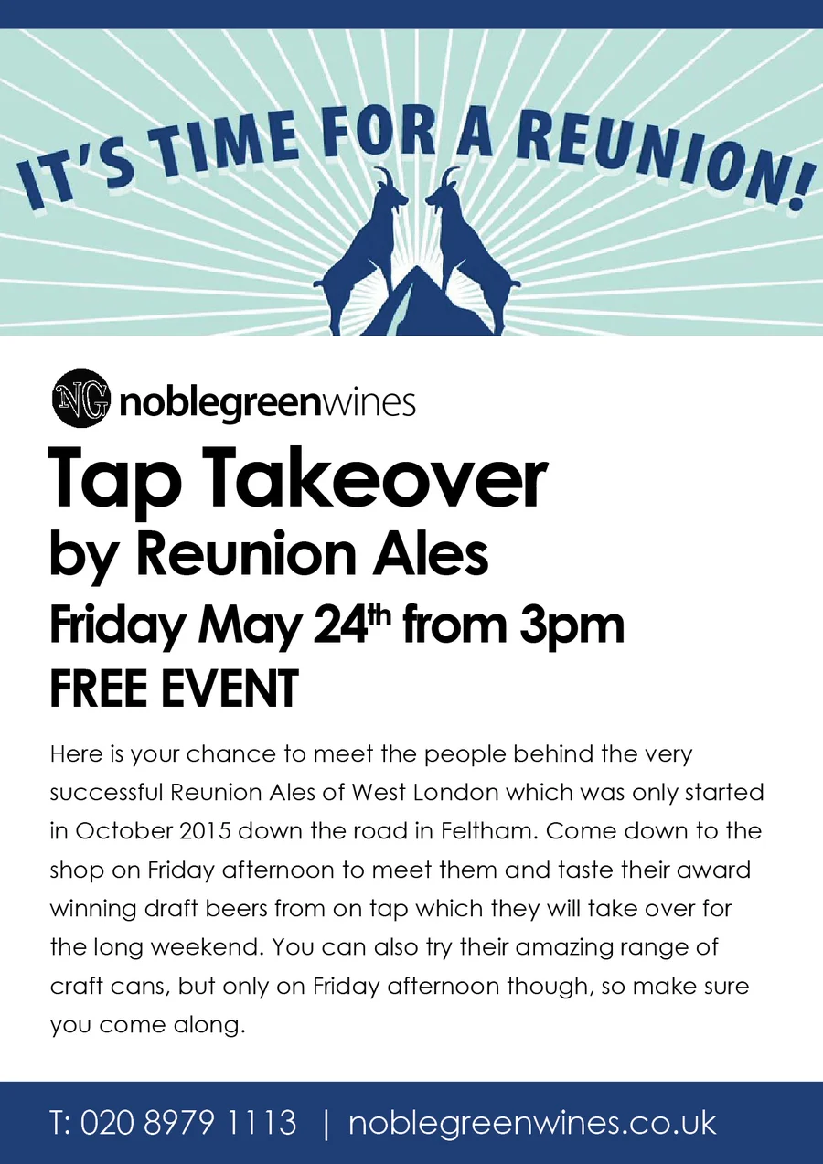 Tap Takeover by Reunion Ales