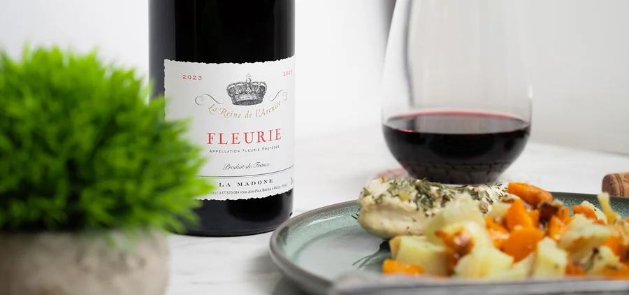 Fleurie & Herb-Roasted Chicken: The Taste of an Indian Summer