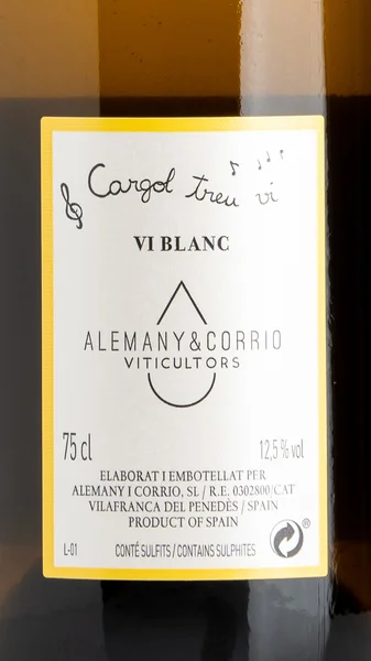 Alemany i Corrio 'Cargol Treu Vi', Penedes 2020 view 3