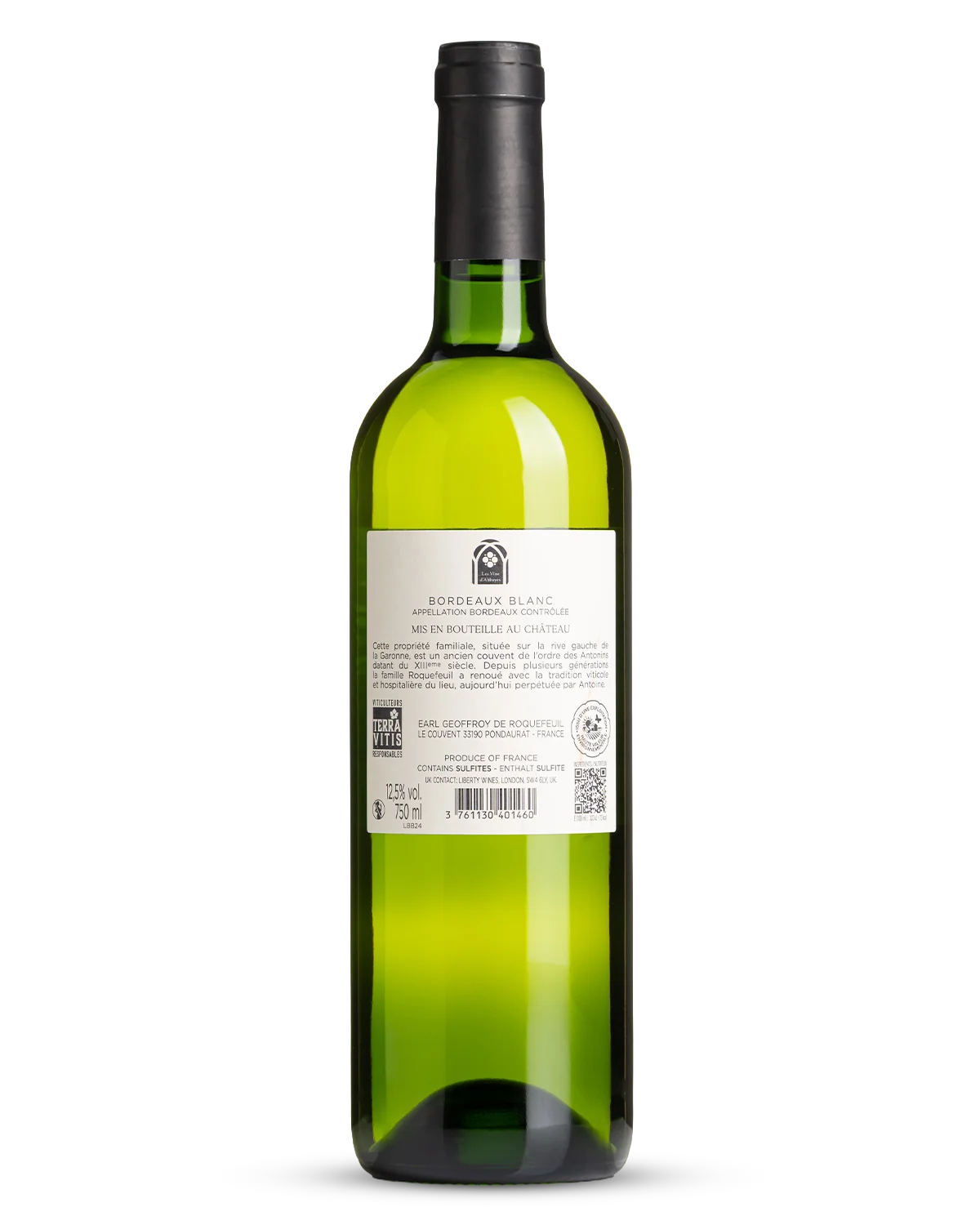 Château des Antonins, Bordeaux Blanc 2024 view 2
