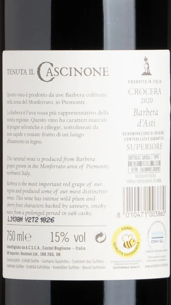 Tenuta Il Cascinone Crocera Barbera d'Asti Superiore 2022 view 3