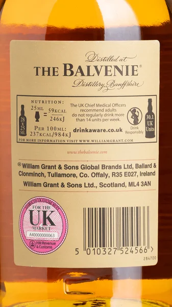 Balvenie Caribbean Cask 14 Year Old Speyside Single Malt view 3