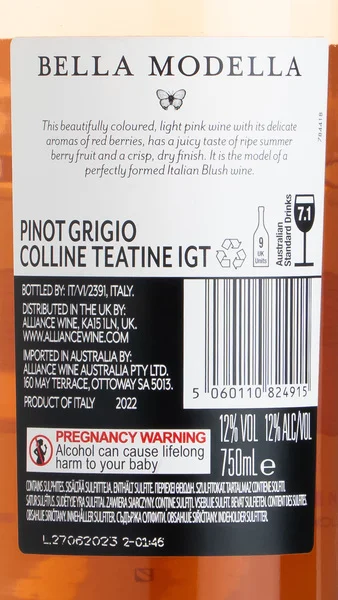Bella Modella Pinot Grigio Rosé 2024 view 3