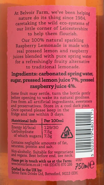 Belvoir Raspberry Lemonade Presse view 3