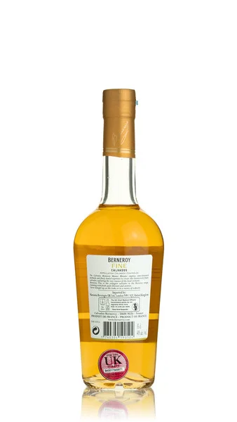 Calvados Berneroy Fine, half bottle view 2