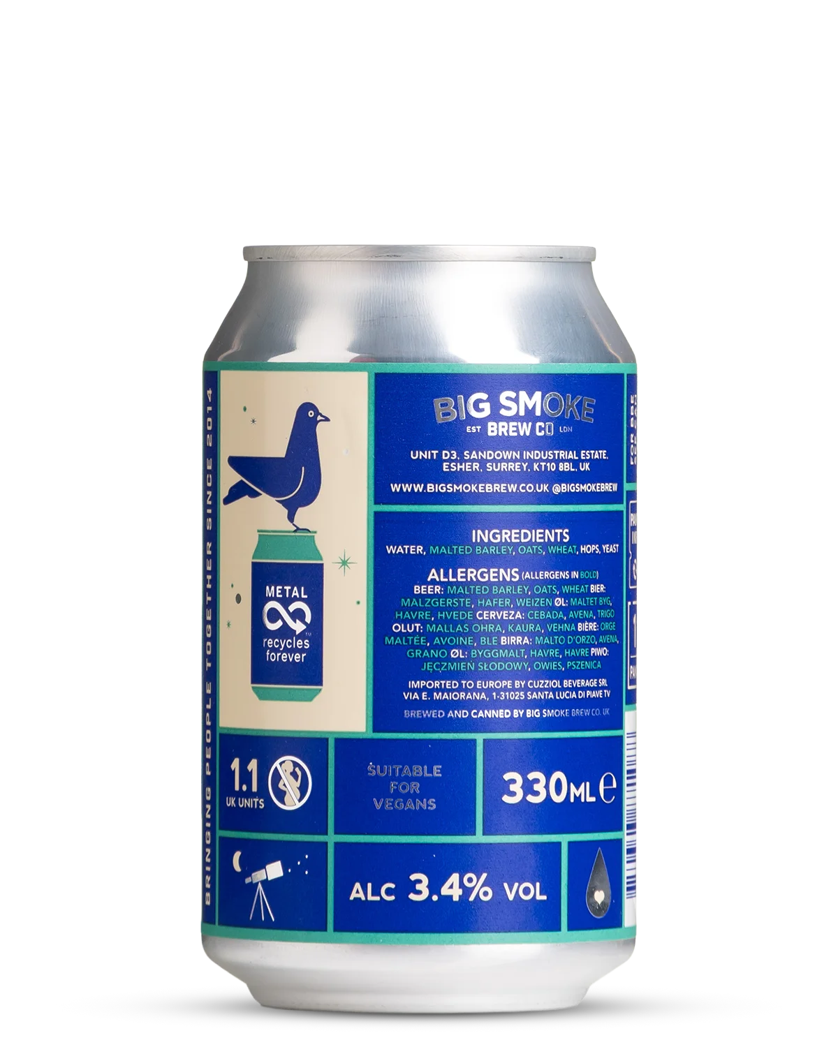 Big Smoke Cold Spark Citra Pale Ale view 2