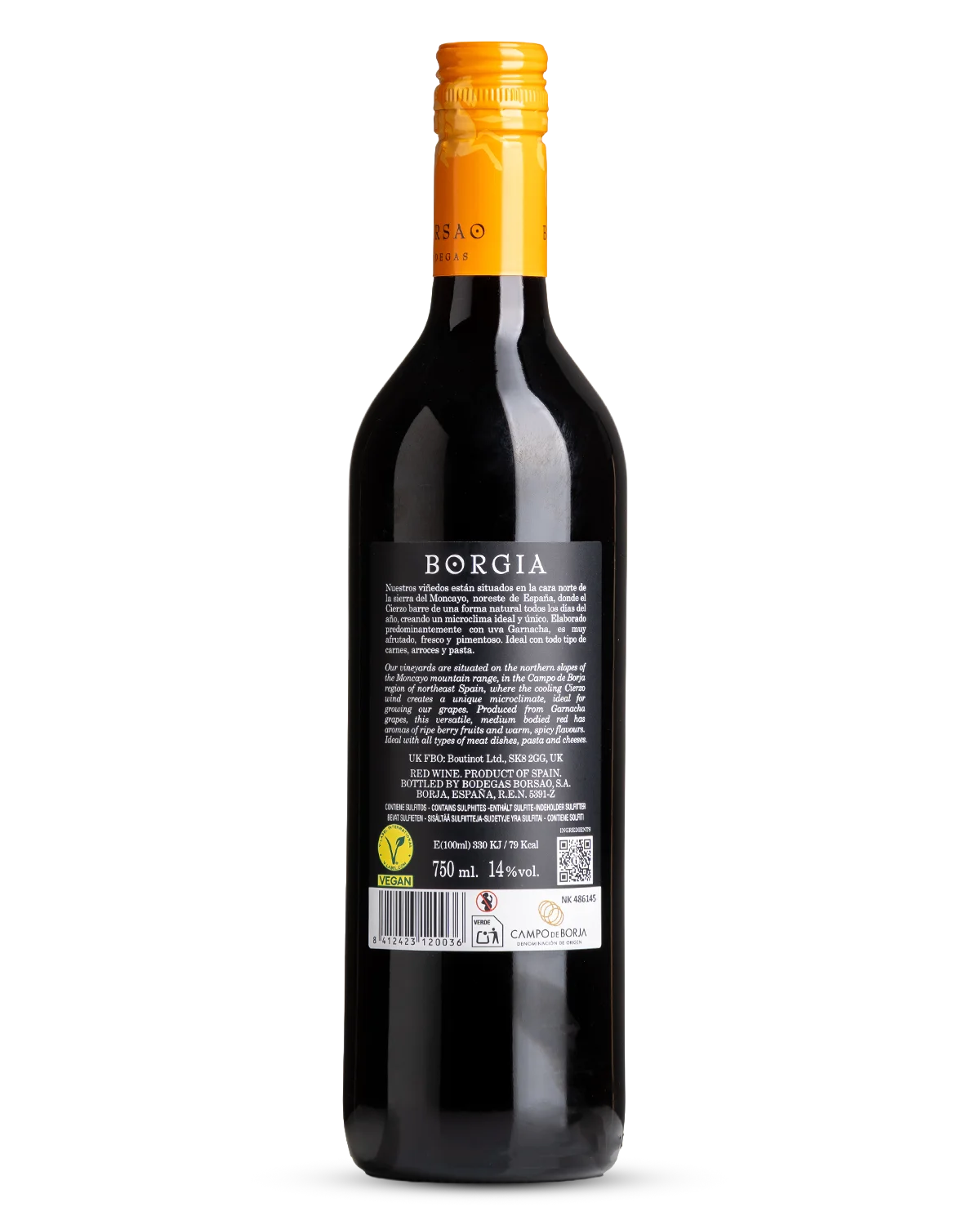 Borgia Garnacha 2024 view 2