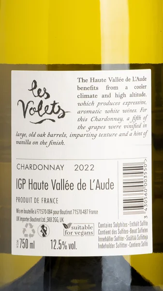 Les Volets Chardonnay 2024 view 3