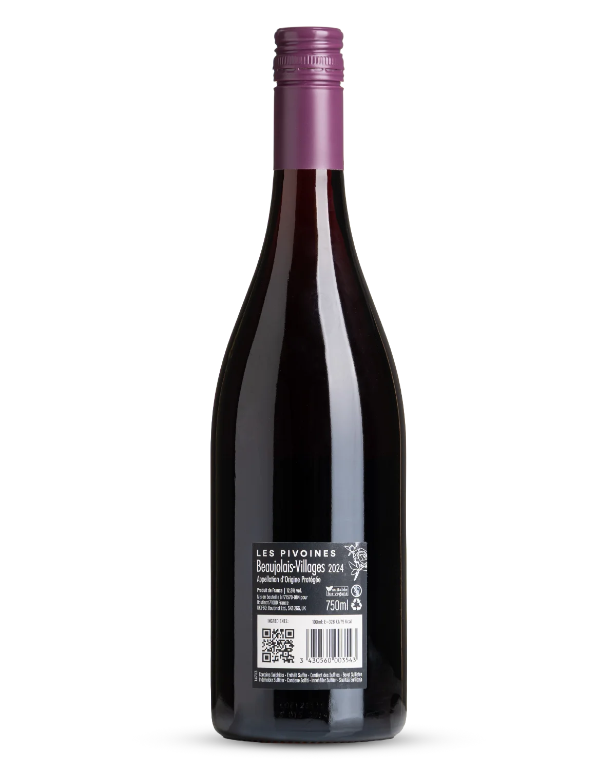 Beaujolais Villages, Les Pivoines 2024 view 2