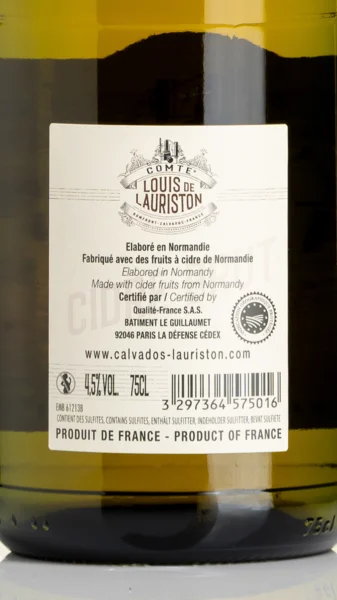 Cidre Brut de Normandie, Comte Louis de Lauriston view 3