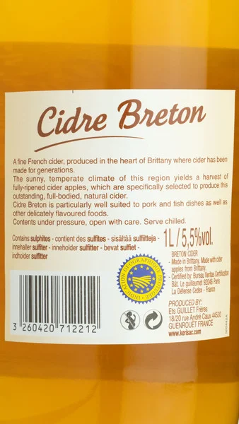 Cidre Breton Brut Traditionnel 100cl view 3