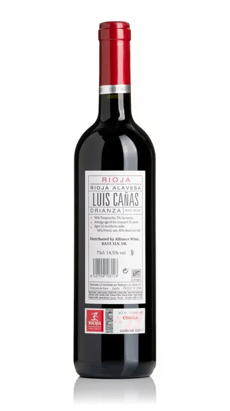 Luis Canas Crianza, Rioja 2022 view 2
