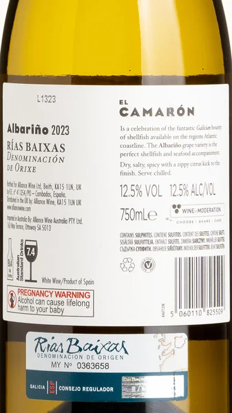 El Camarón Albariño 2024 view 3