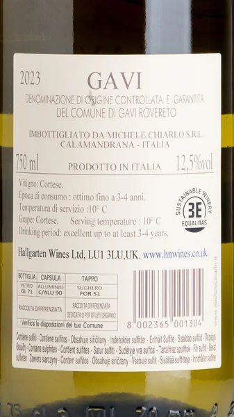 Michele Chiarlo 'Rovereto', Gavi di Gavi 2024 view 3