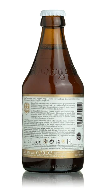 Chimay Triple, White Cap view 2