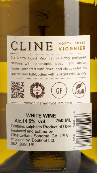Cline Cellars North Coast California Viognier 2023 view 3