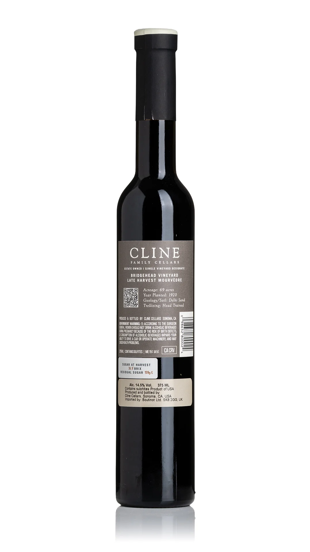 Cline Cellars Late Harvest Mourvedre - 37.5cl 2021 view 2