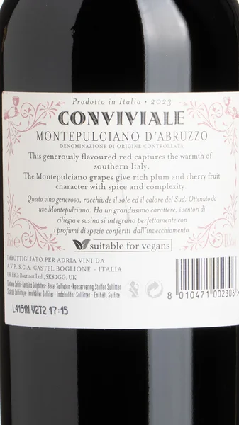 Conviviale Montepulciano d'Abruzzo 2024 view 3