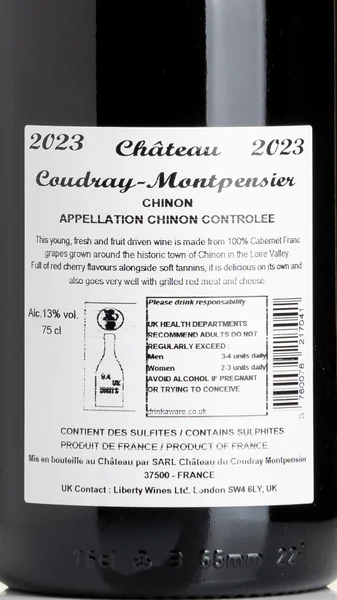 Château Coudray-Montpensier Chinon 2024 view 3
