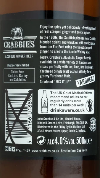 Crabbies Original Alcoholic Ginger Beer view 3