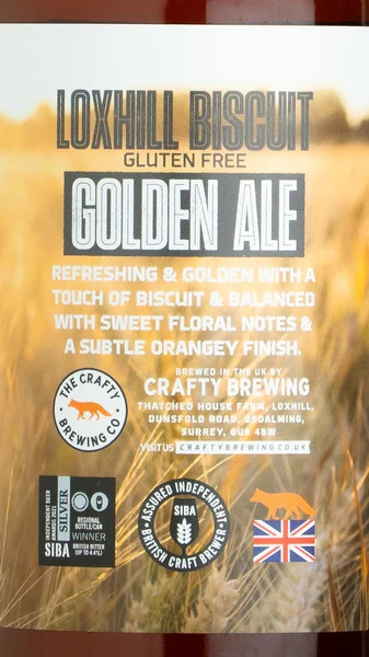 Crafty Brewing Loxhill Biscuit Golden Ale view 3