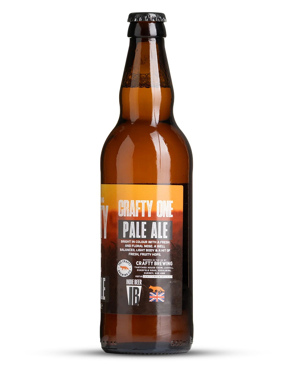 Crafty Brewing Crafty One Pale Ale view 2
