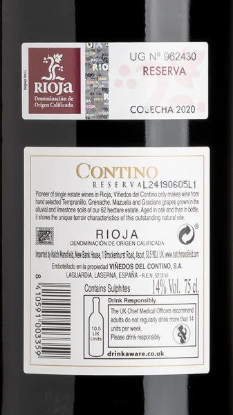 Contino Reserva, Rioja 2021 view 3