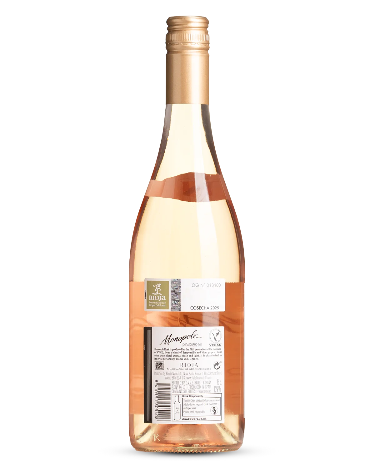 CVNE Monopole, Rioja Rosado 2025 view 2