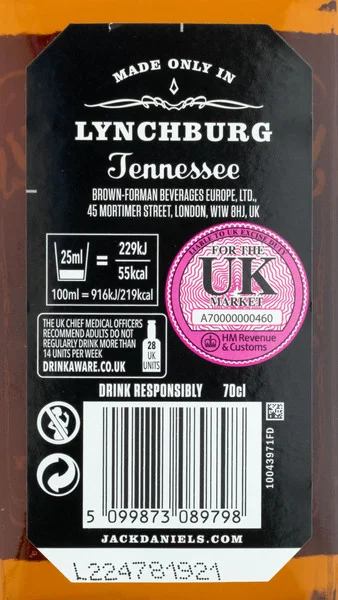 Jack Daniel's Old No.7 Tennessee Whiskey view 3