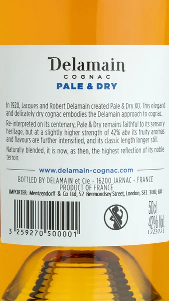 Delamain Pale & Dry XO Cognac - 50cl view 3