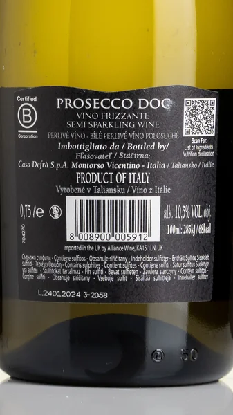 Casa Defra '1404' Prosecco Frizzante NV view 3