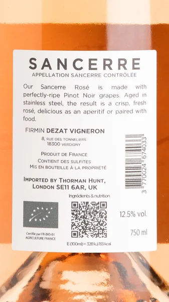 Sancerre Rosé, Domaine Firmin Dezat 2024 view 3