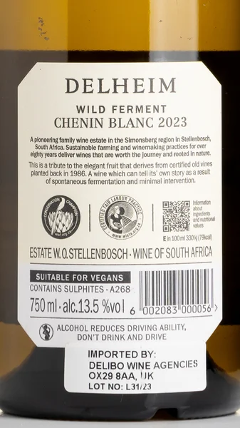 Delheim Wild Ferment Chenin Blanc 2024 view 3
