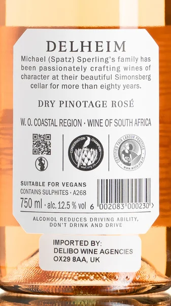 Delheim Pinotage Rosé 2025 view 3