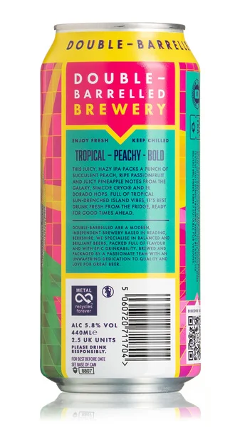 Double Barrelled Kitchen Disco Hazy IPA view 2