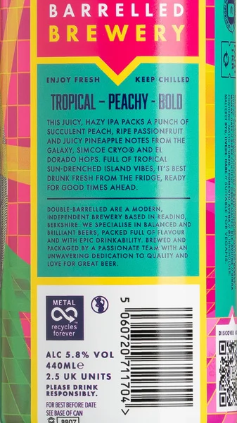 Double Barrelled Kitchen Disco Hazy IPA view 3
