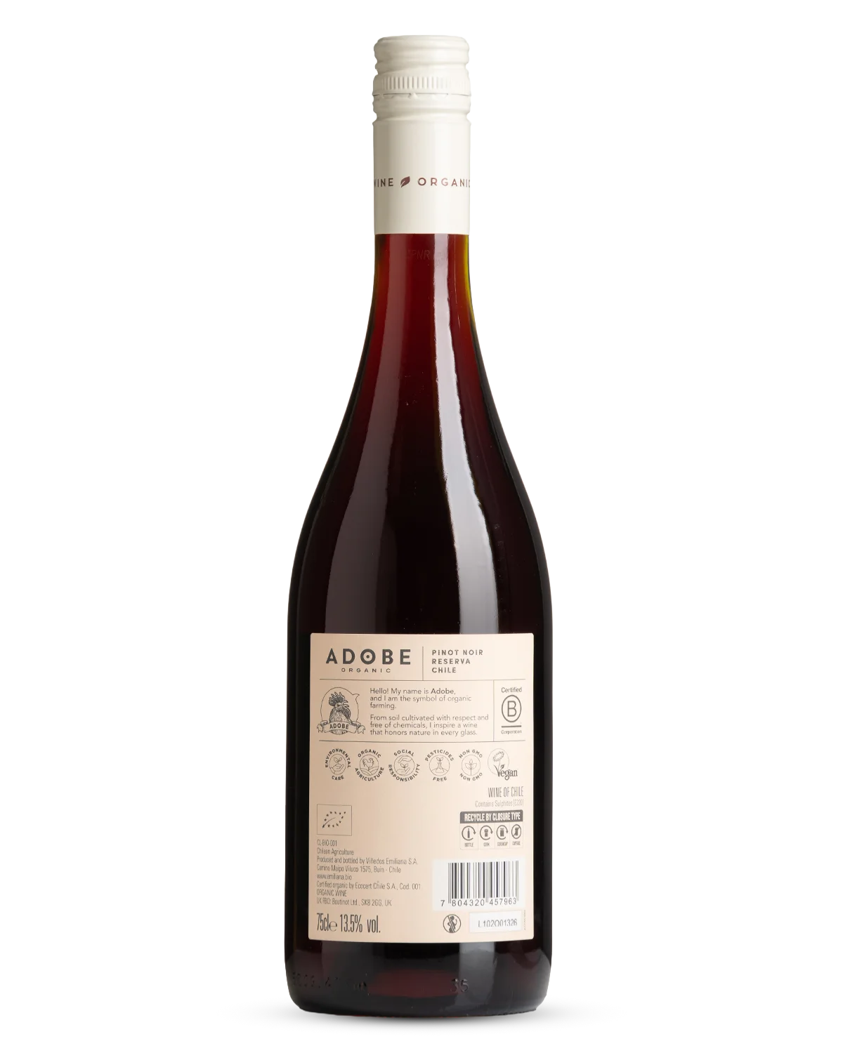Emiliana Adobe Reserva Pinot Noir 2023 view 2