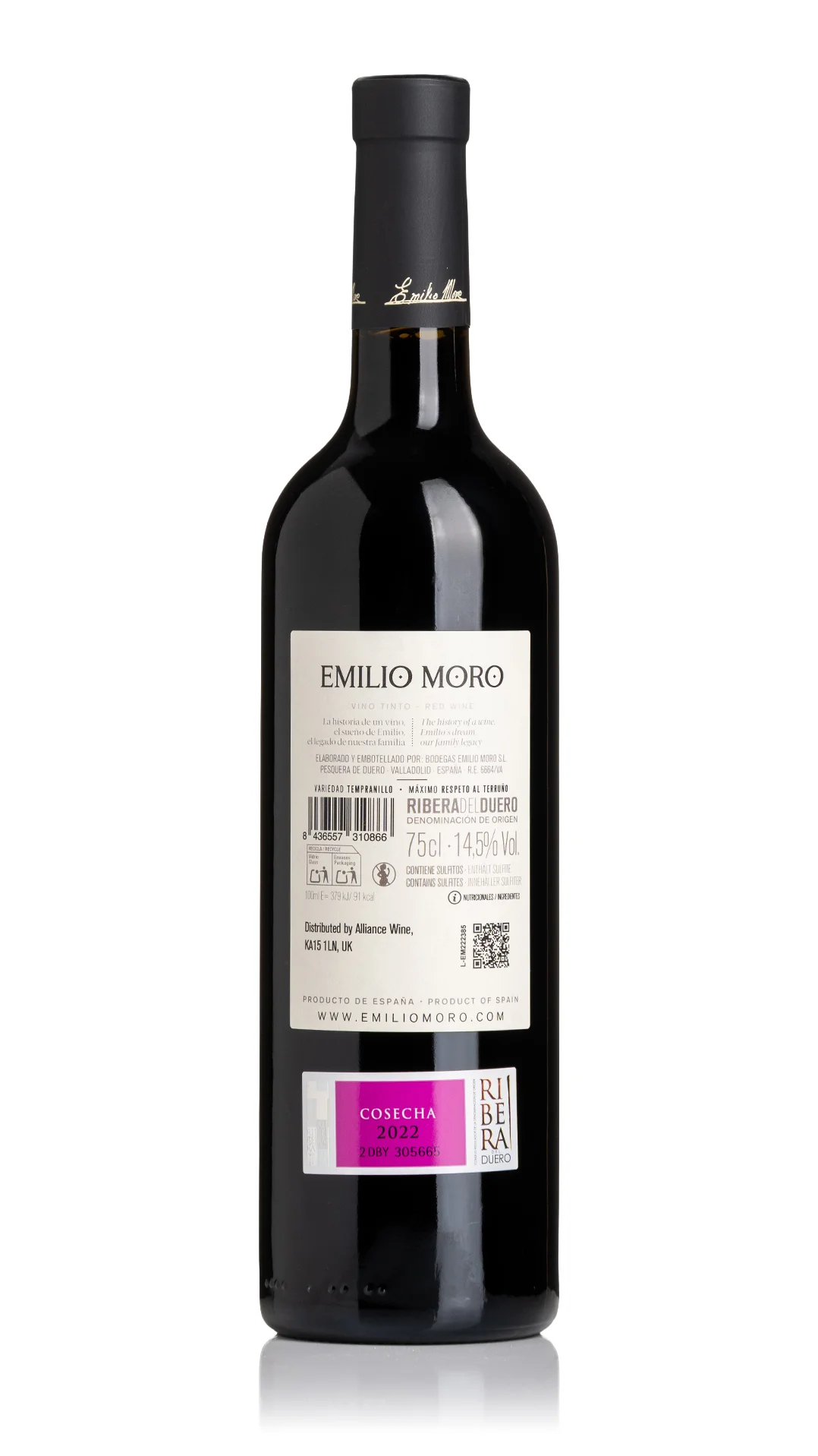 Emilio Moro Ribera del Duero 2023 view 2