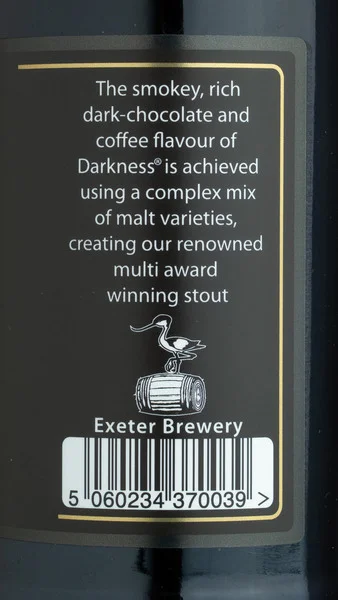 Exeter Brewery Darkness Chocolate Stout view 3