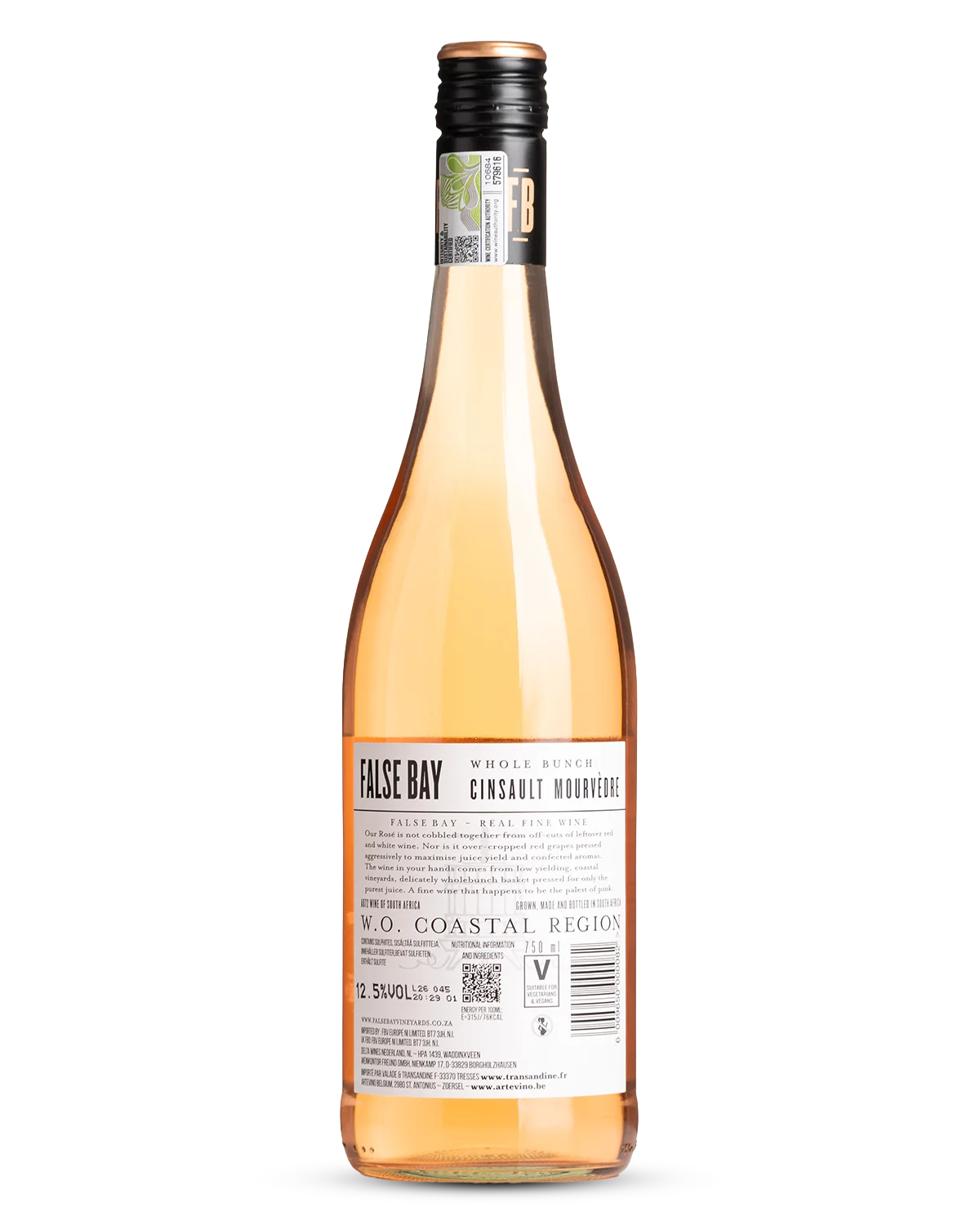 False Bay 'Whole Bunch' Rosé 2025 view 2
