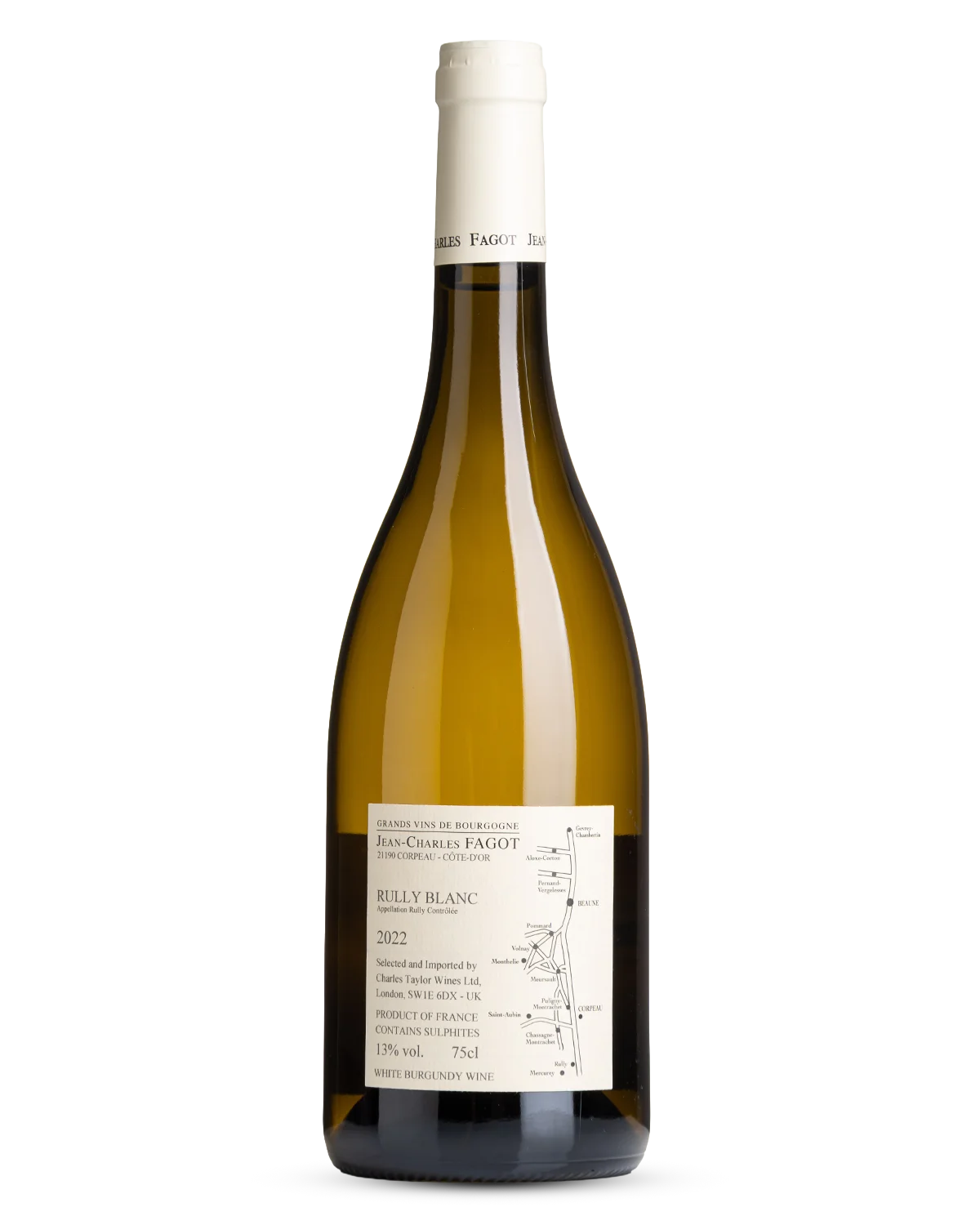 Rully Blanc, Domaine Jean-Charles Fagot 2022 view 2