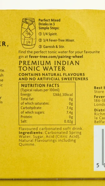 Fever Tree Premium Indian Tonic Water 8 x 150ml Can Pack view 3