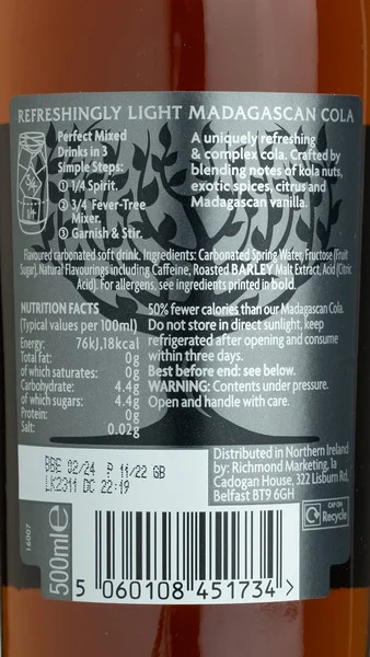 Fever Tree Refreshingly Light Madagascan Cola view 3