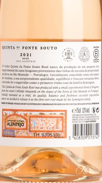 Quinta da Fonte Souto Rosé 2023 view 3