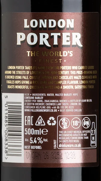 Fuller's London Porter view 3
