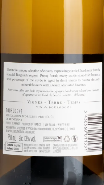 Bourgogne Chardonnay 'Illumine', Genetie 2024 view 3