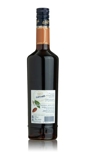 Giffard Creme de Cacao, Brown view 2