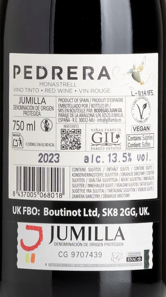 Pedrera Monastrell 2024 view 3