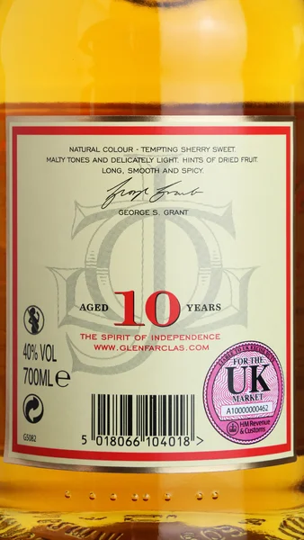 Glenfarclas 10 Year Old Highland Single Malt view 3