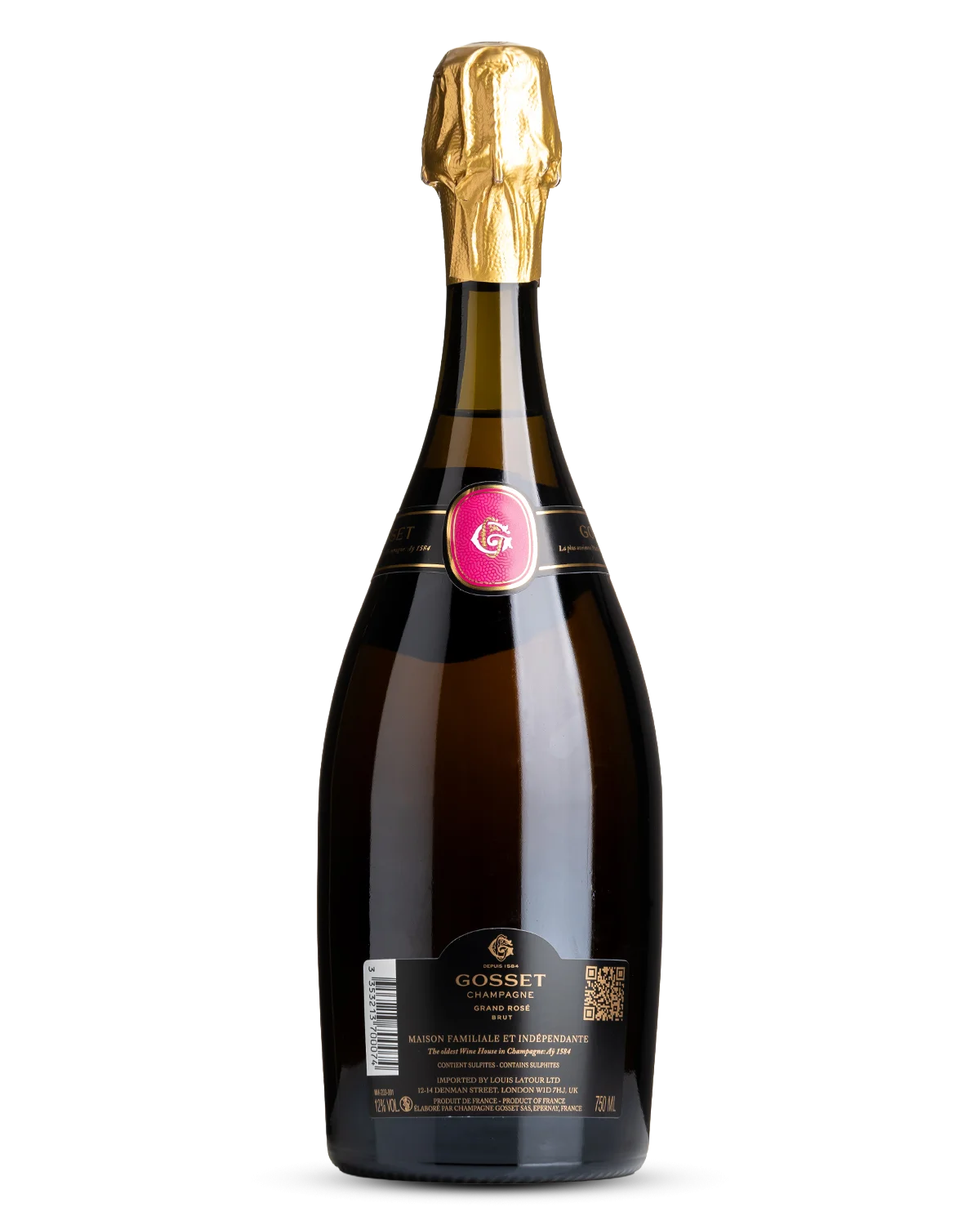 Gosset Grand Rosé NV view 2